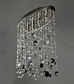 JWZ 611050101-grey-Bubbles-5-Silver-modern-chandelier